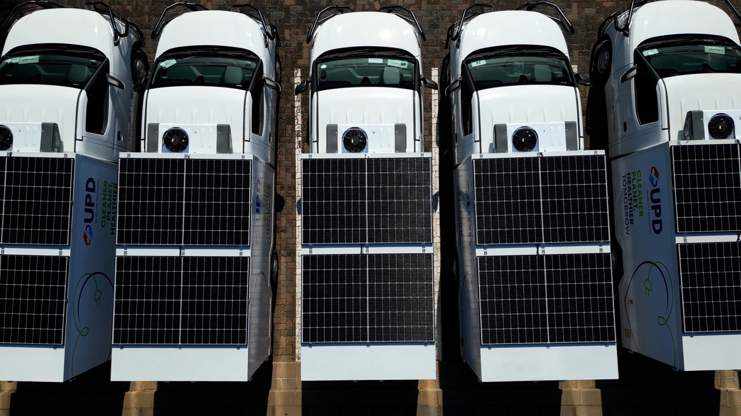 Clicks & UPD refrigerated electric van