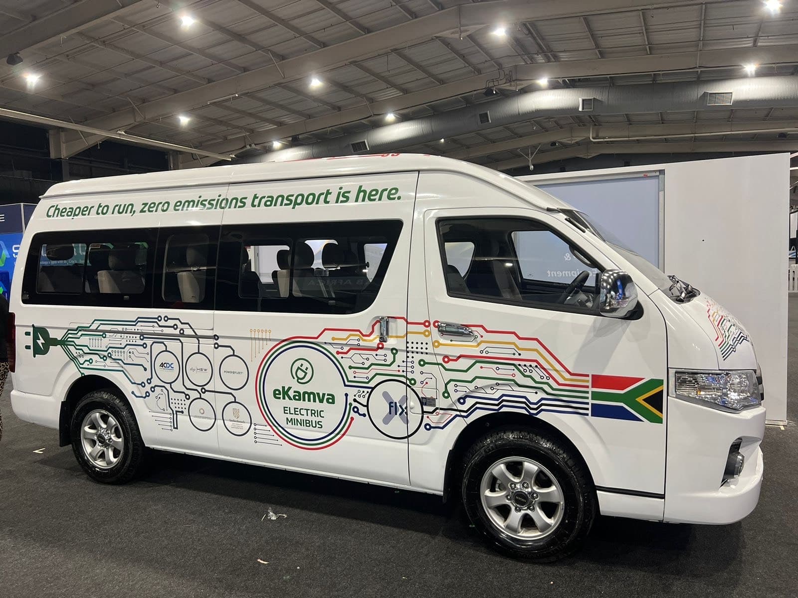 eKamva electric minibus taxi